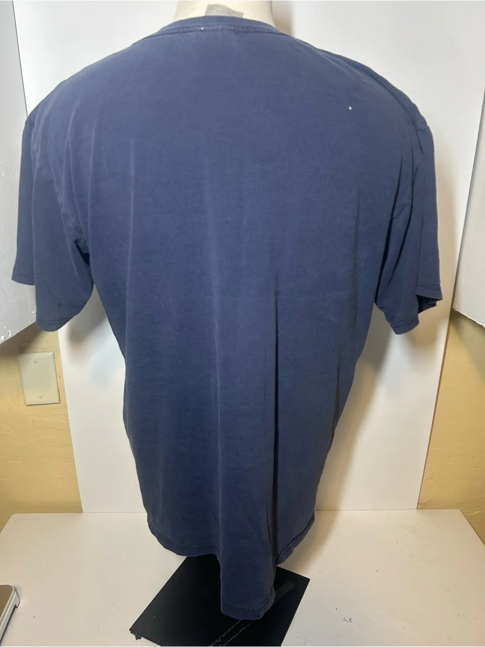 Nike Navy Short-Sleeve Logo Tee - 'There Is No Finish Line' Y2K